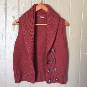 Fossil knit wool vest